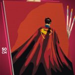 Картина по номерам DC Супермен 40x50