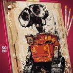 Картина по номерам Мультфильмы Валли 40x50