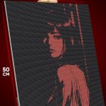 Алмазная мозаика Девушка Аниме-арт неон 40x50
