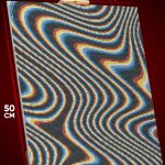 Алмазная мозаика Абстракция волны 40x50