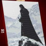 Алмазная мозаика Игра престолов Джон Сноу 40x50