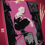 Картина по номерам Marvel Человек-паук Гвен Стейси 40x50