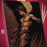 Картина по номерам Религия ангел 40x50