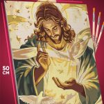 Картина по номерам Религия Иисус Христос бог ангелы 40x50