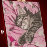 Алмазная мозаика Котики спит 40x50