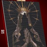 Алмазная мозаика Темная фэнтези готическая корона 40x50