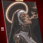 Алмазная мозаика Девушка Портрет грешная монашка 40x50