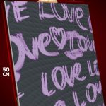 Алмазная мозаика Мотивация Love 40x50