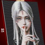 Алмазная мозаика Дунхуа 3D Аниме Нефритовая династия 40x50