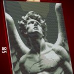 Алмазная мозаика Религия статуя скульптура ангел 40x50