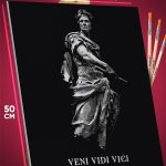 Картина по номерам Мотивация Цезарь 40x50