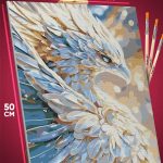 Картина по номерам Фэнтези птица Феникс 40x50