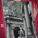 Картина по номерам Статуя античная архитектура 40x50