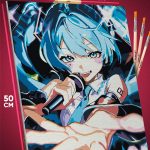 Картина по номерам Vocaloid Аниме Мику Хатсуне 40x50