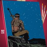 Картина по номерам Берсерк Аниме Гатс одинокий 40x50
