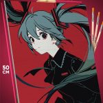 Картина по номерам Vocaloid Аниме Мику Хатсуне 40x50
