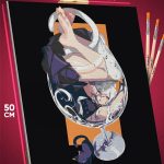 Картина по номерам Honkai: Star Rai Игра девушка-кошка 40x50