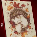 Алмазная мозаика Животные Ежик милый 40x50