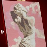 Алмазная мозаика Статуя эстетика девушка 40x50