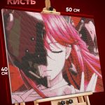 Алмазная мозаика Эльфийская песнь Аниме 40x50