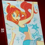Алмазная мозаика Мультфильмы Клуб Винкс Блум 40x50