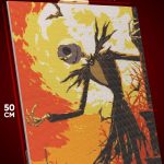 Алмазная мозаика Хэллоуин пугало 40x50