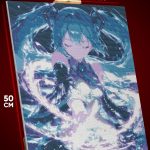 Алмазная мозаика Vocaloid Аниме Мику Хатсуне 40x50