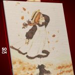 Алмазная мозаика Живопись Энн Ширли осень девушка 40x50