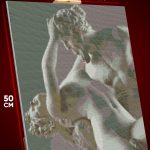 Алмазная мозаика Статуя эстетика 18+ 40x50