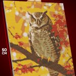 Алмазная мозаика Животные Сова 40x50