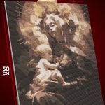Алмазная мозаика Религия Мадонна с младенцем 40x50