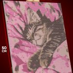 Алмазная мозаика Котики спит 40x50