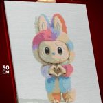 Алмазная мозаика Лабубу Labubu 40x50