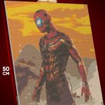 Алмазная мозаика Marvel Человек-паук 40x50