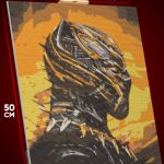 Алмазная мозаика Marvel Черная пантера 40x50