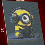 Алмазная мозаика Миньоны 40x50
