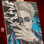 Алмазная мозаика Магическая битва Аниме Нанами Кенто 40x50