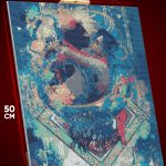 Алмазная мозаика Аркейн Джинкс и Экко 40x50