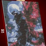 Алмазная мозаика Токийский гуль Аниме Канеки Кен 40x50
