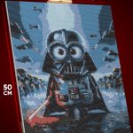 Алмазная мозаика Миньоны Дарт Вейдер Звездные войны 40x50