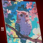 Алмазная мозаика Животные Сова милые 40x50