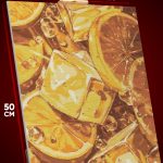 Алмазная мозаика Еда лимонад лето апельсины 40x50