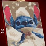 Алмазная мозаика Мультфильмы Дисней Лито и Стич 40x50