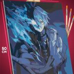 Картина по номерам Геншин Импакт Игра Флинс 40x50