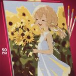Картина по номерам Геншин Импакт Игра Кли 40x50