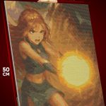Алмазная мозаика Мультфильмы Клуб Винкс Блум 40x50