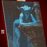 Алмазная мозаика Темная фэнтези девушка демон суккуб арт 40x50