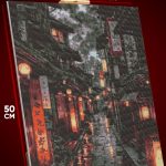 Алмазная мозаика Пейзаж Япония улица 40x50