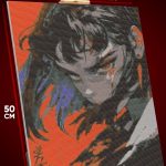 Алмазная мозаика Девушка Арт портрет 40x50