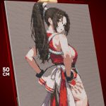 Алмазная мозаика Street Fighter Игра Mai 40x50